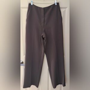 Wilfred Aritzia Sonata Trousers, High Waisted & Wide Leg, Gray, 8